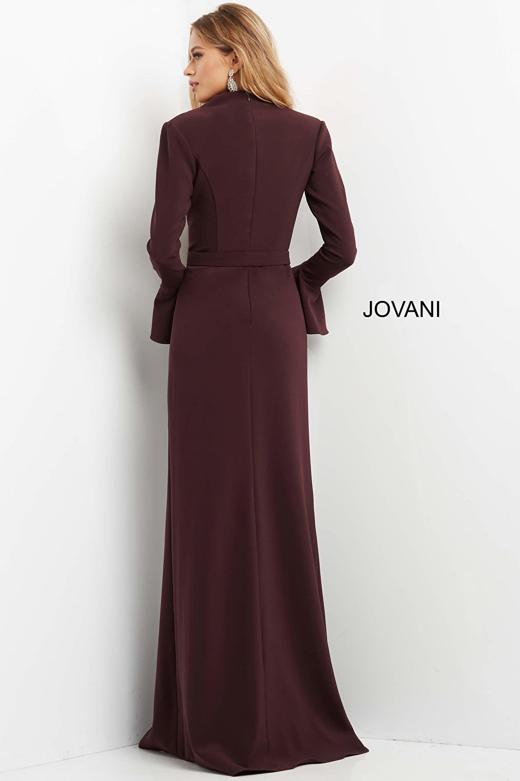 long sleeves evening dress 04965
