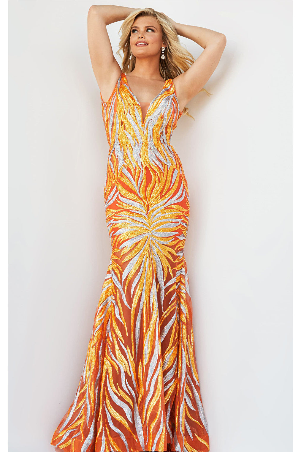 plus size prom dress 06153