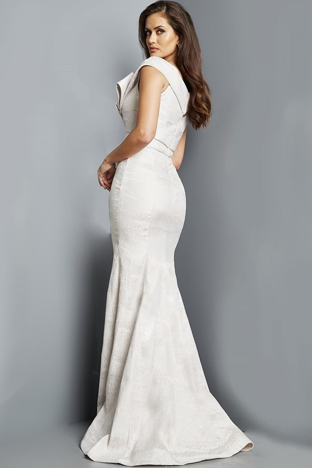 cream mermaid dress 08252