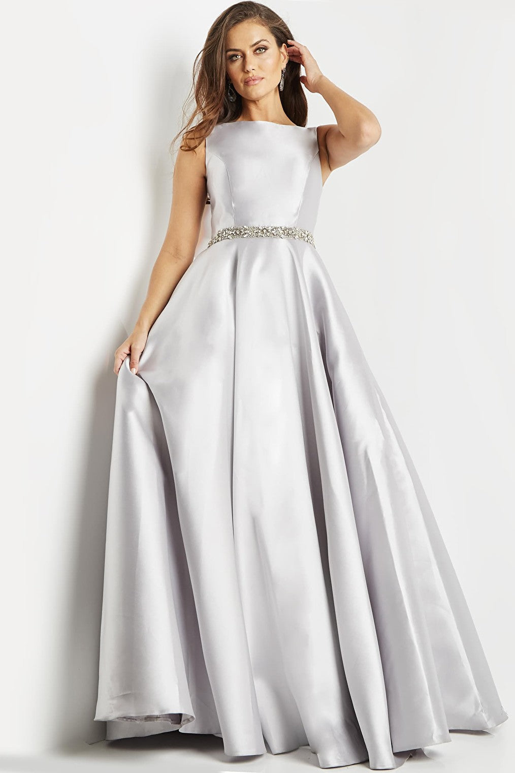 A line evening dress 09077