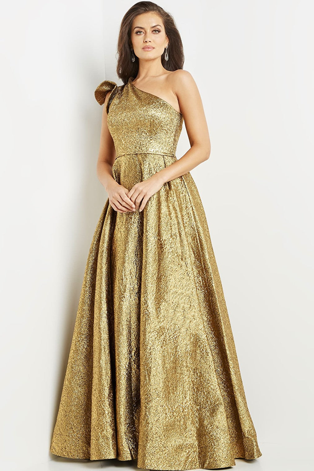 jovani gold dress 22268