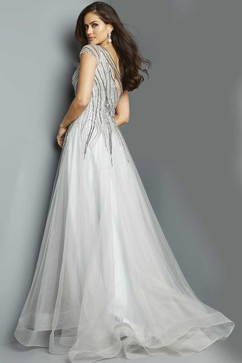 one shoulder dress 23042