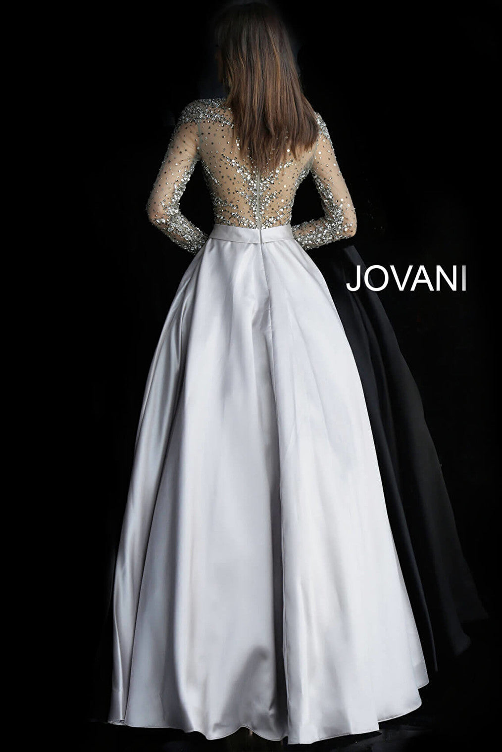 beaded evening dress