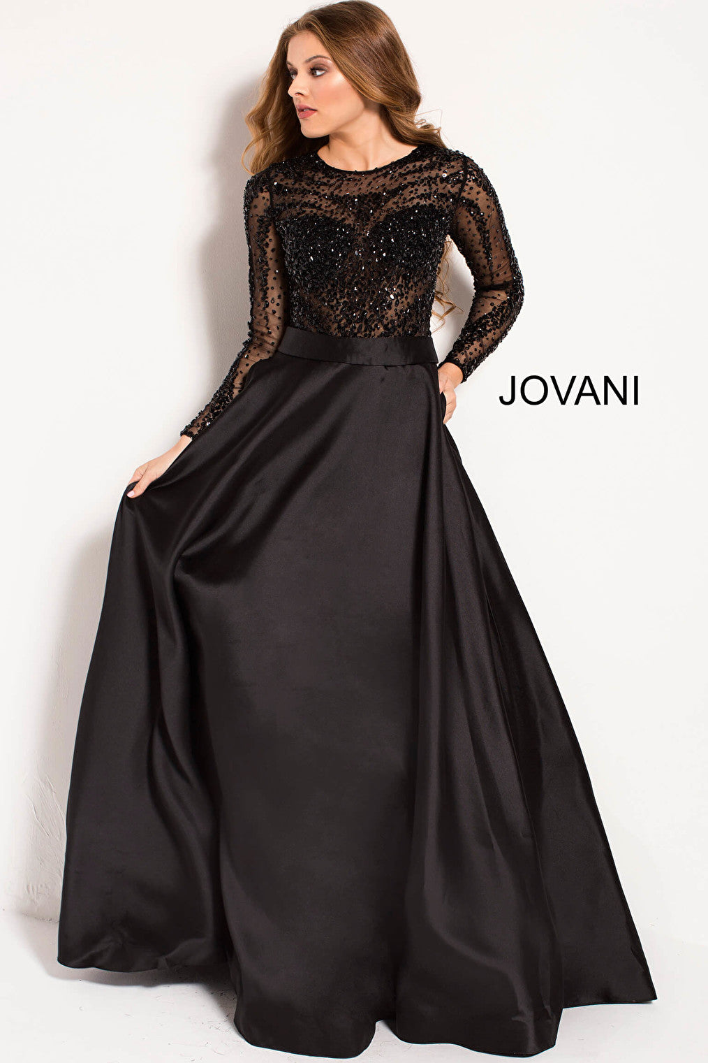 beaded ballgown 46066