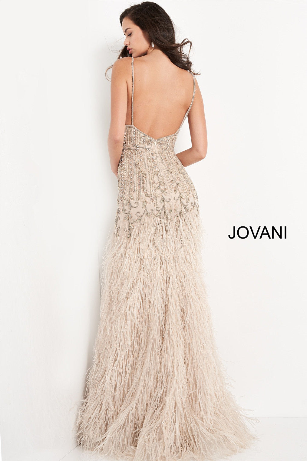 backless dress 68827