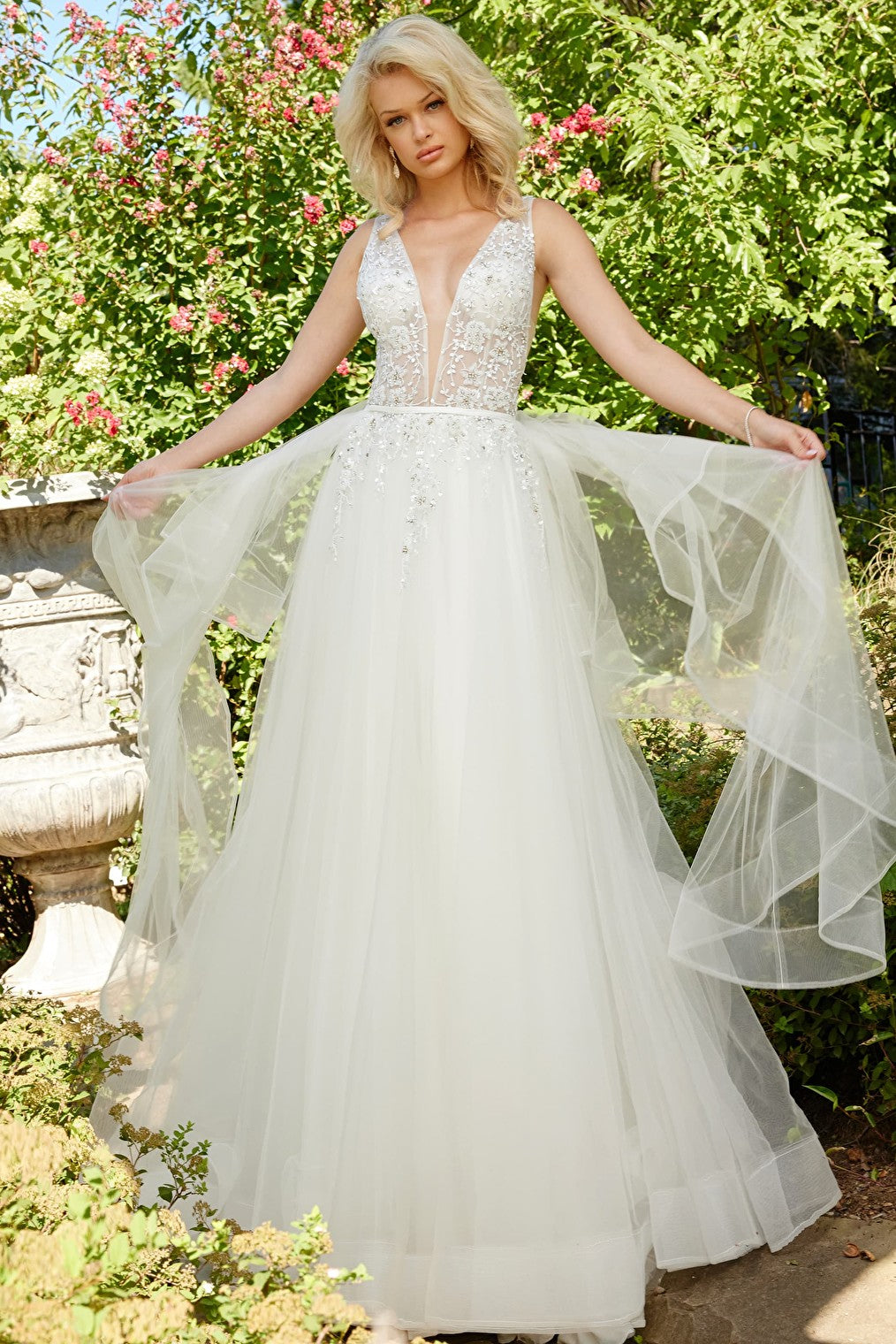 a line wedding dress JB3500