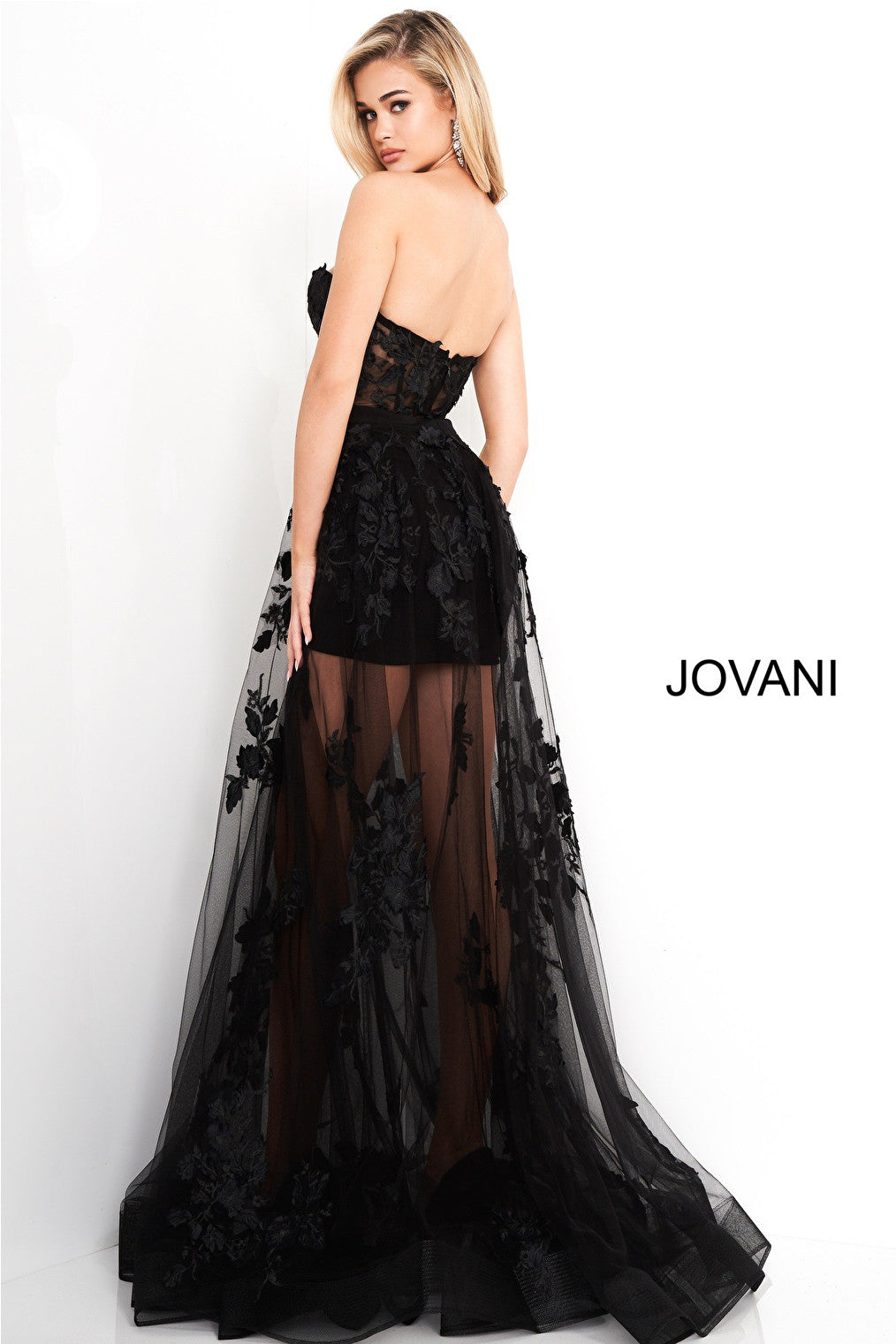 black prom dress 02845