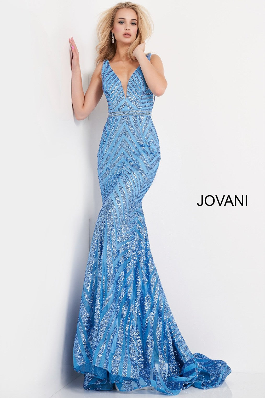 mermaid blue dress 03570