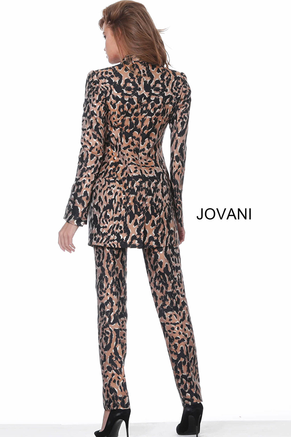 Multi print 03840 Jovani pant suit
