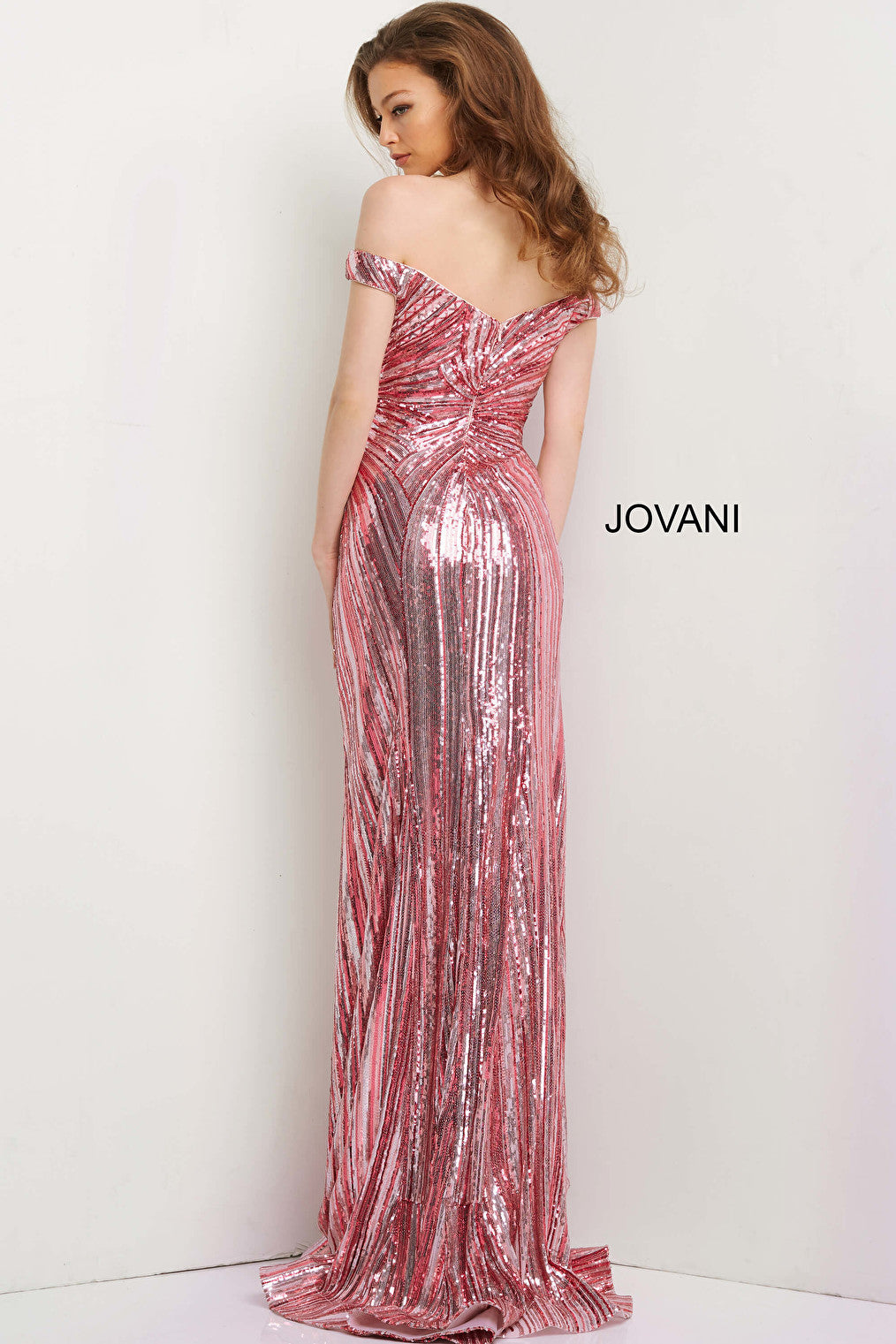pink prom dress 04809
