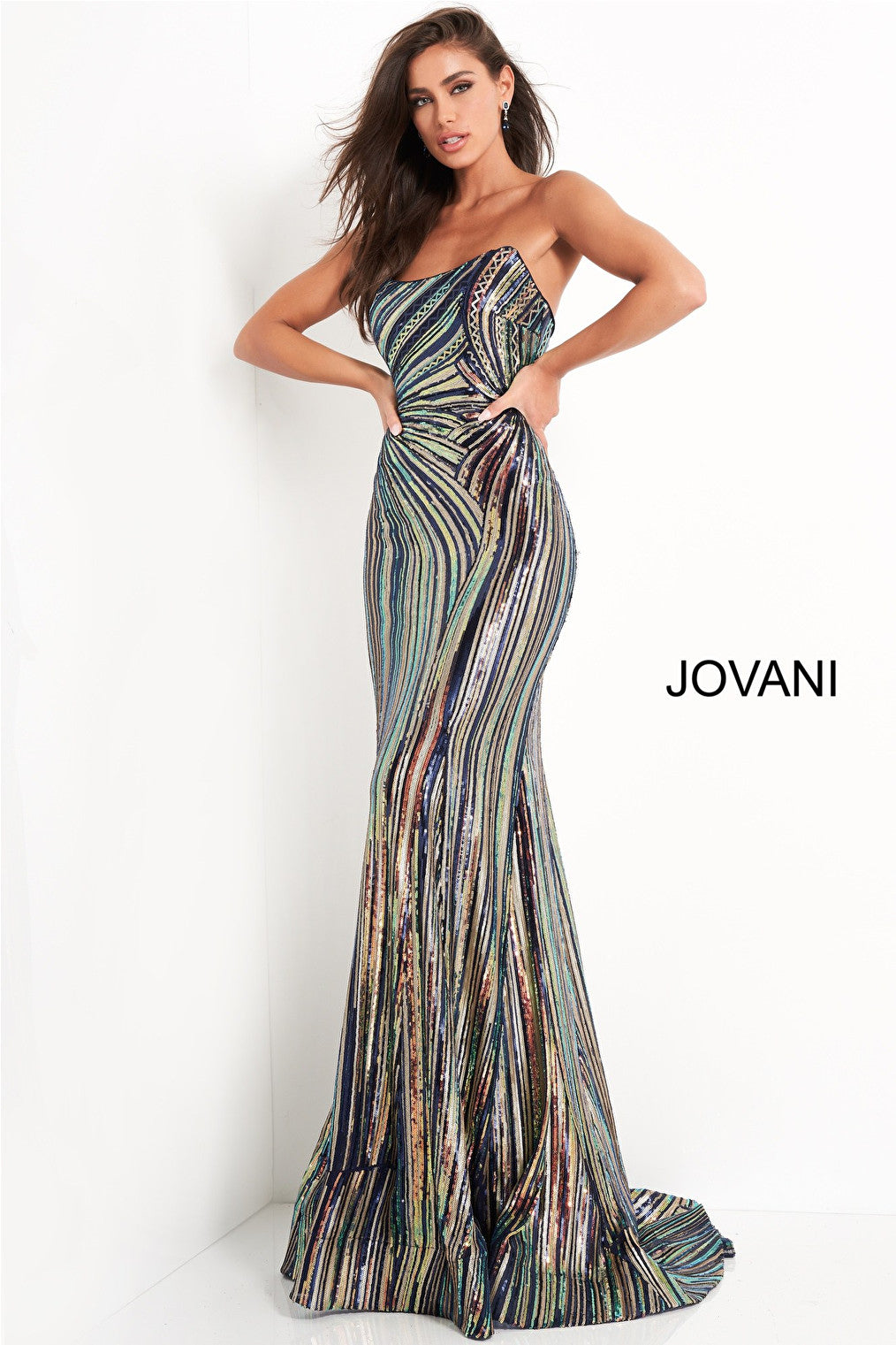 Jovani 04810 black dress