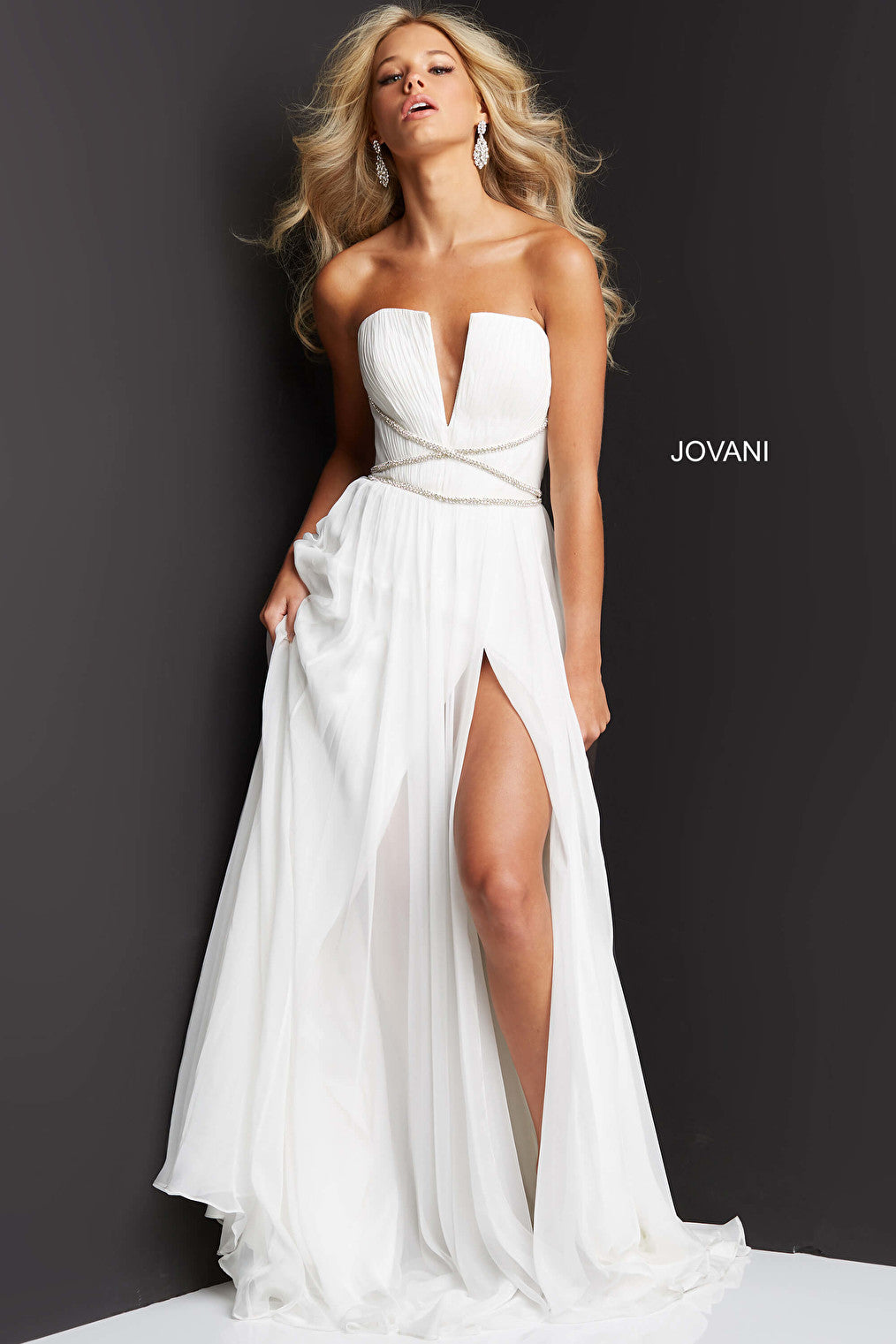 white prom dress 05971