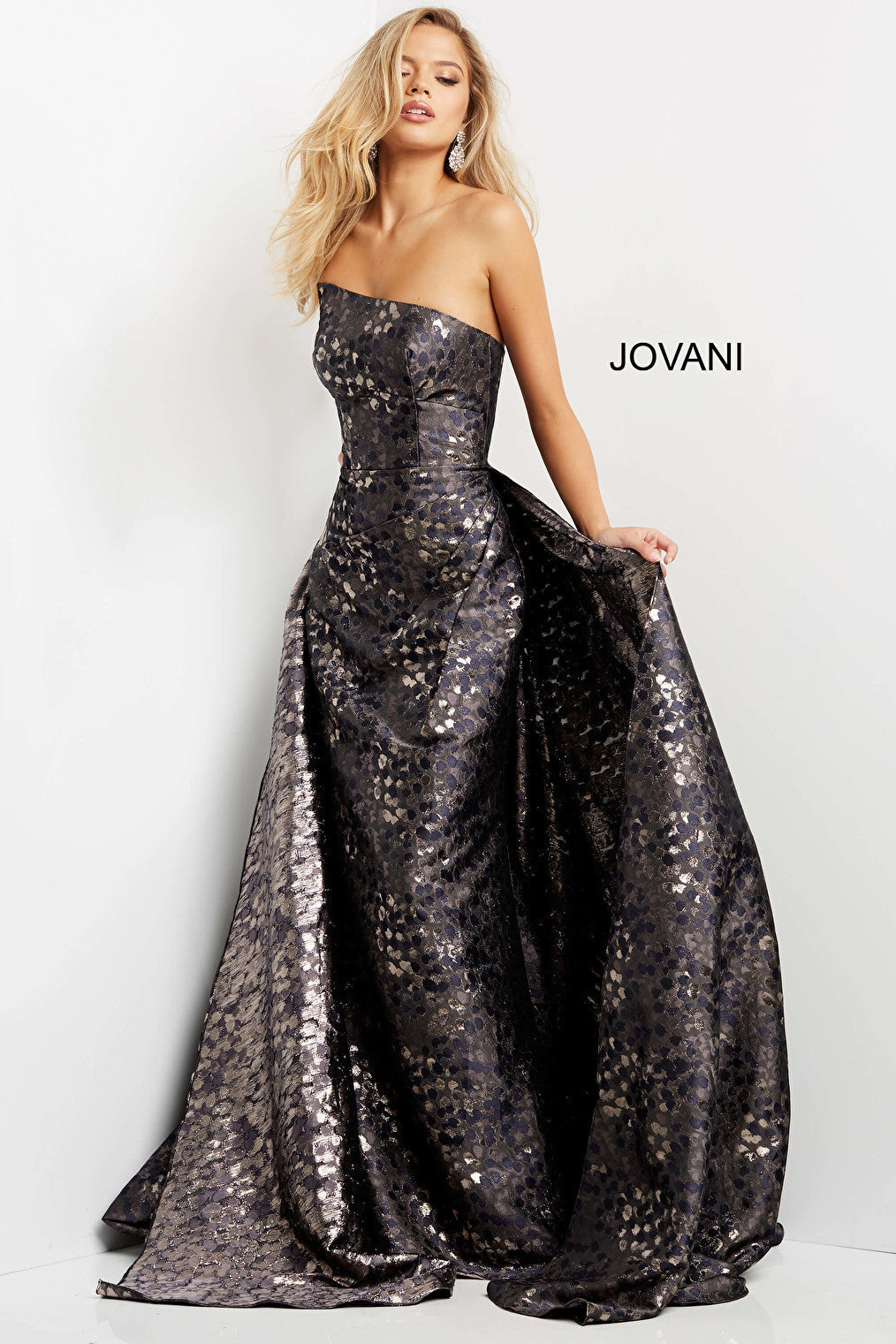 fitted evening dress 06255