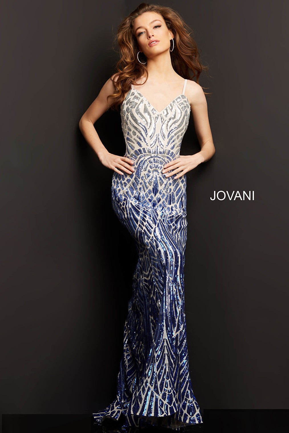 Jovani purple prom dress 06450