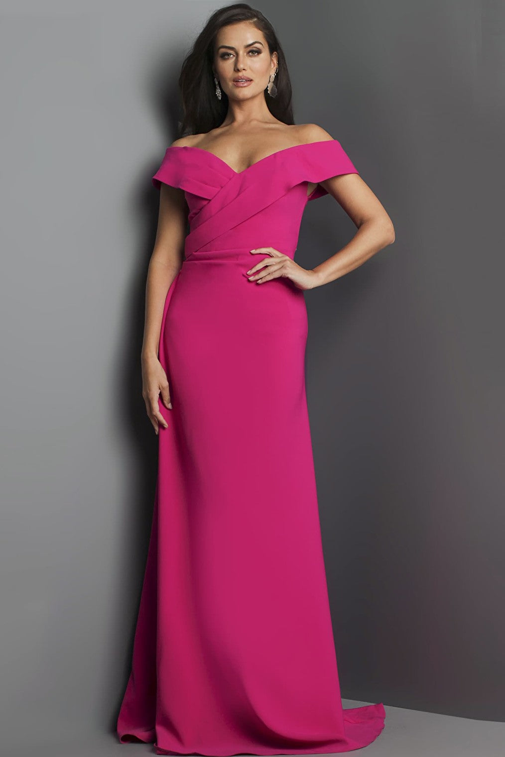 fitted evening dress 06746