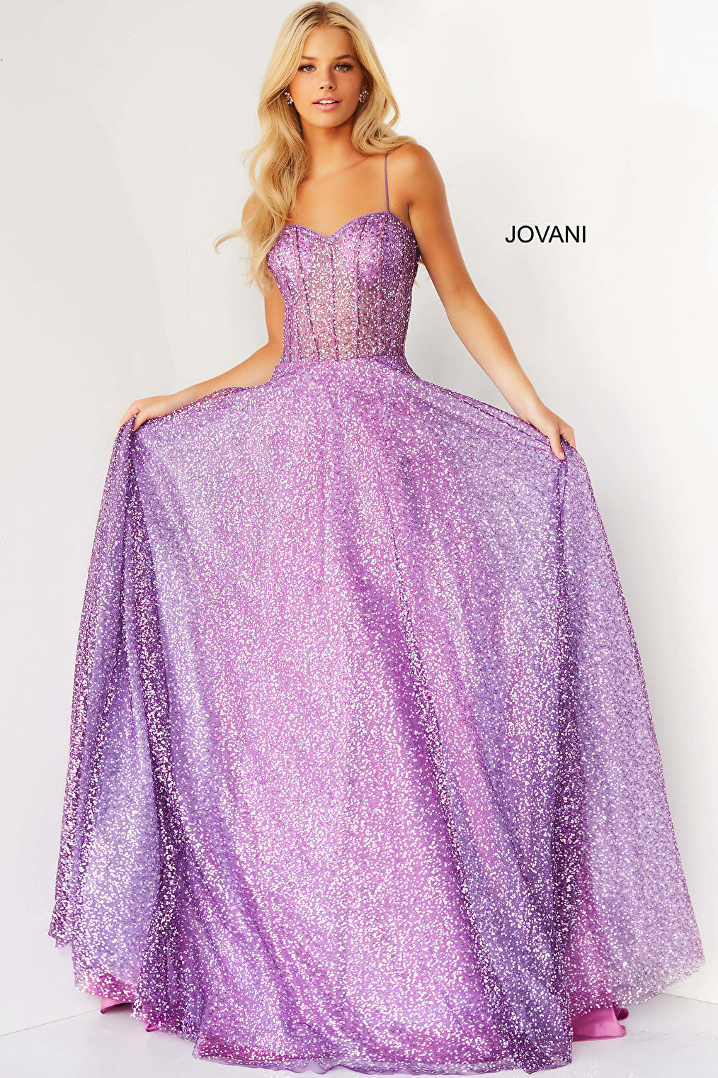 purple prom dress 07423