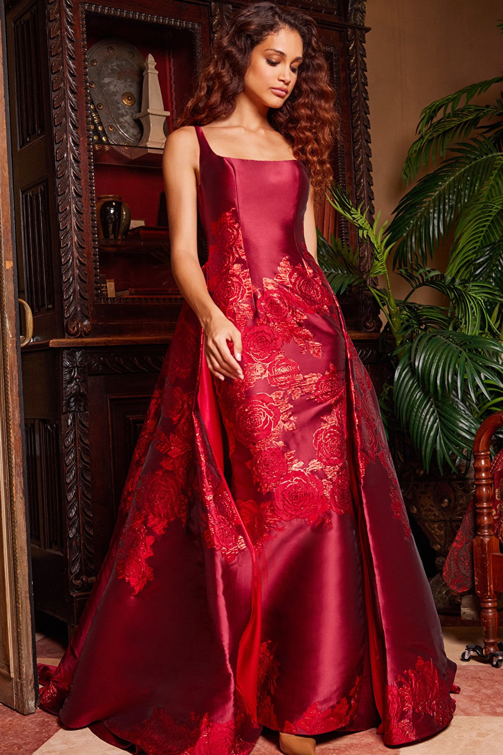 red prom dress 07441