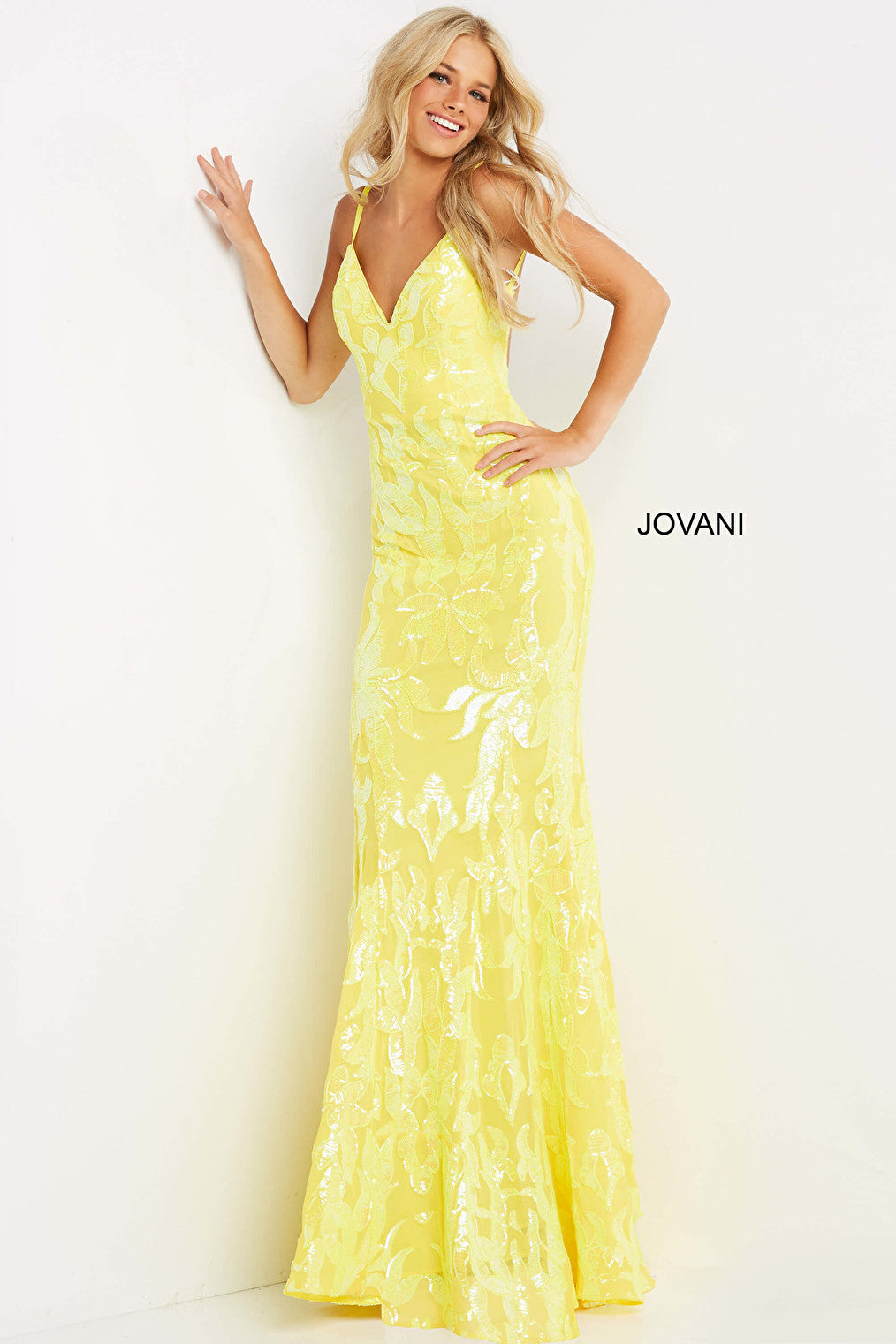 yellow prom dress 07784