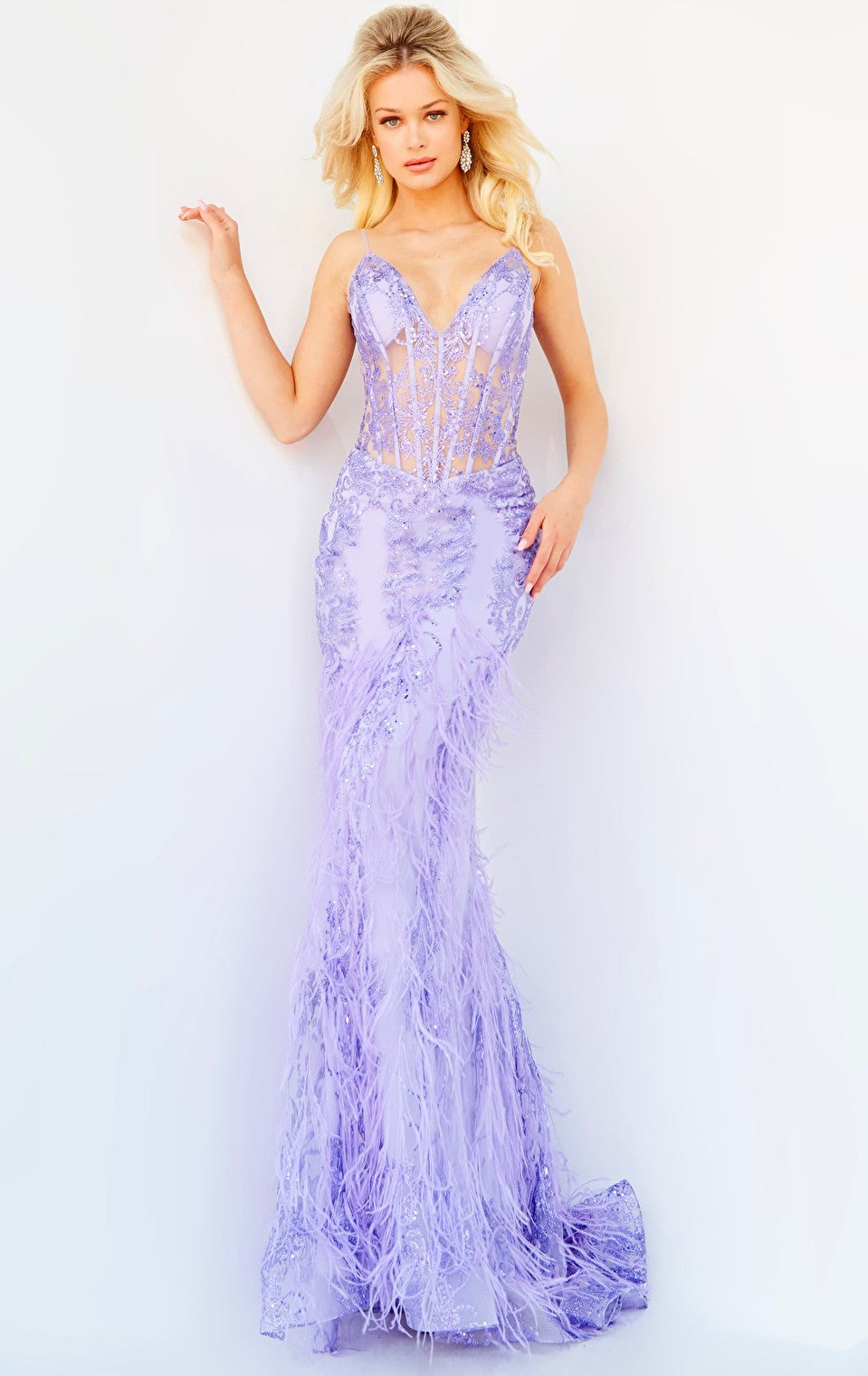 lilac prom dress 08141