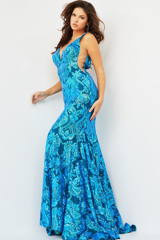 Jovani Evenings 2352 Seng Couture | Formal dresses long, Gowns, Long sleeve  homecoming dresses