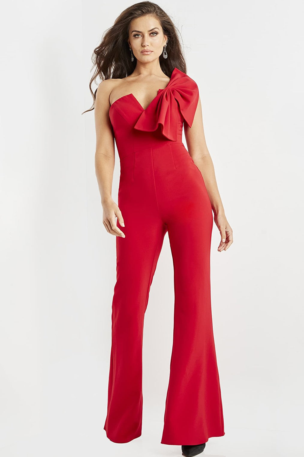 one shoulder jumpsuit 09525