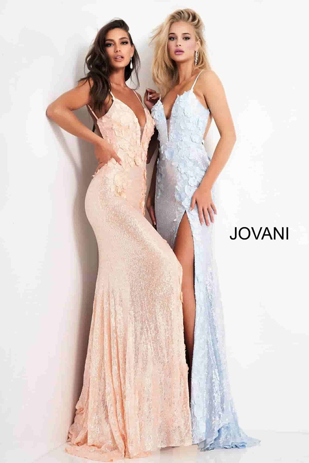 Jovani 1012 ice pink prom dress