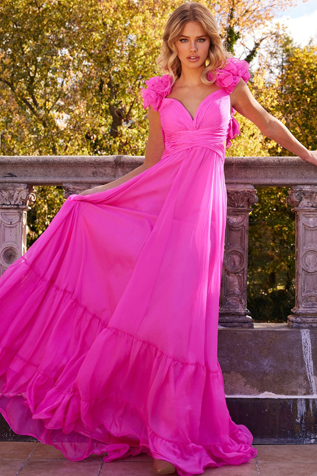 pink prom dress 23322