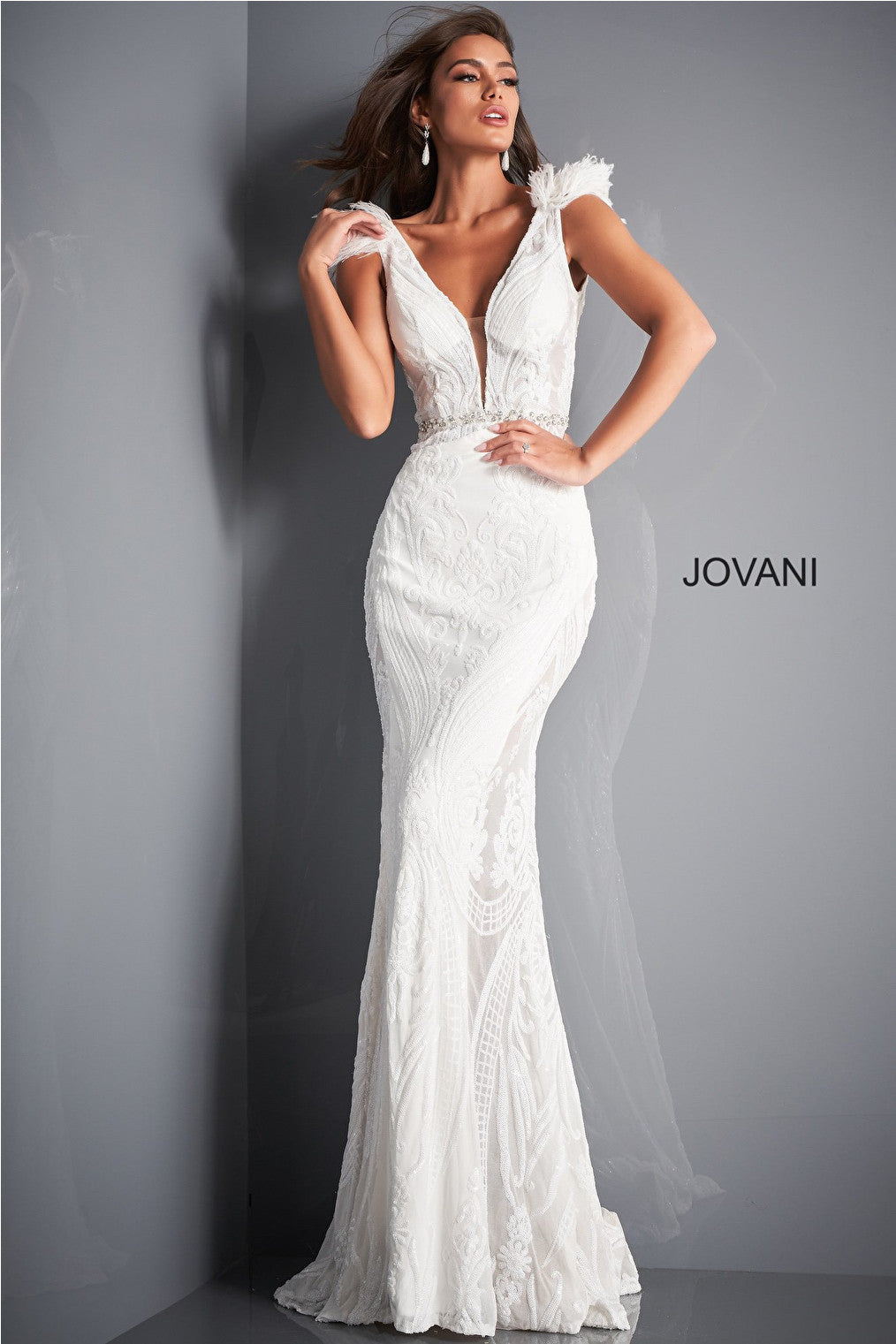 white prom dress 3180