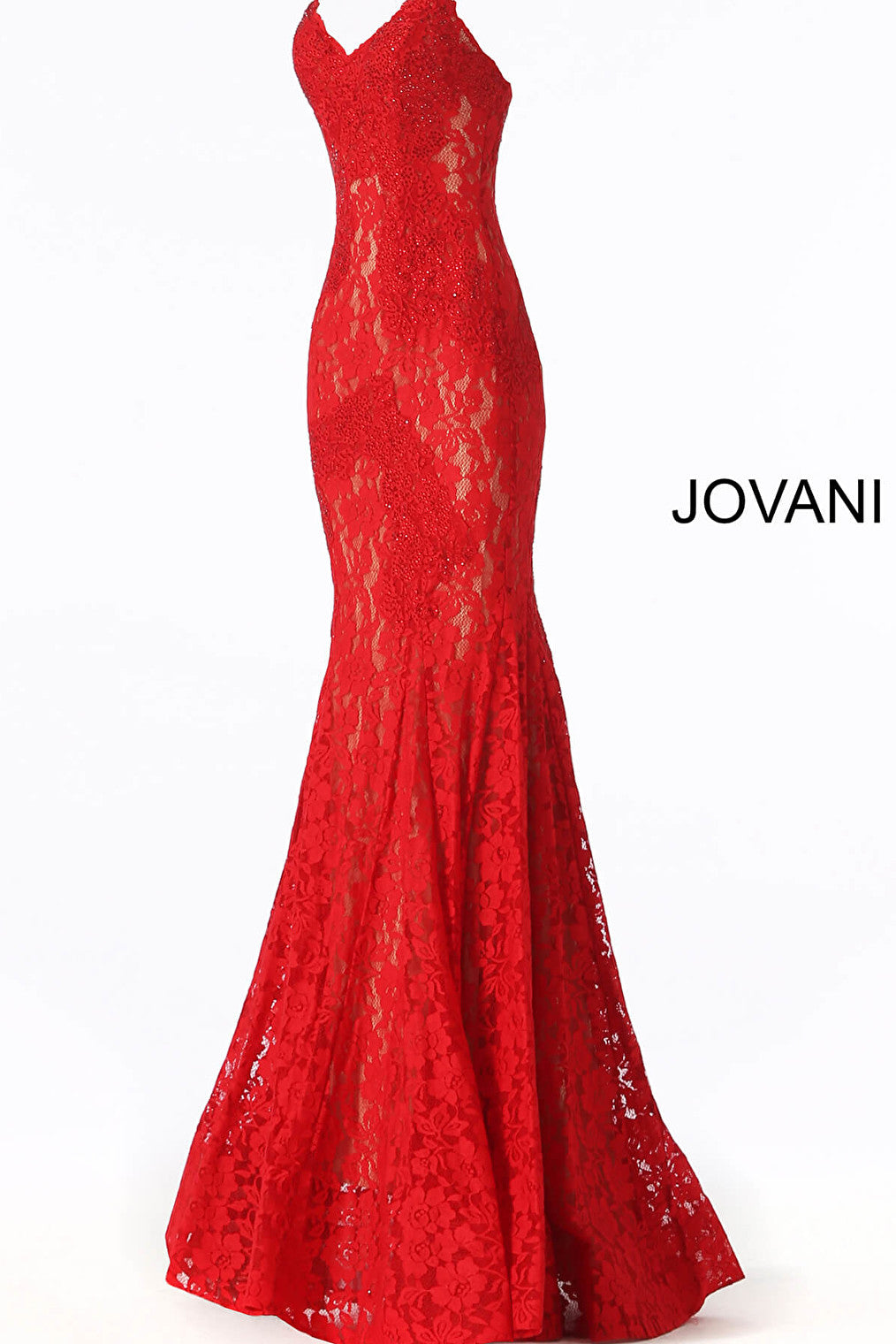 Red lace Jovani 37334