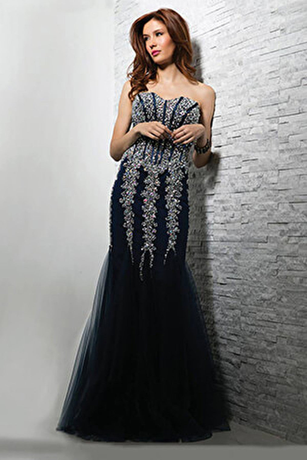 black prom dress 5908