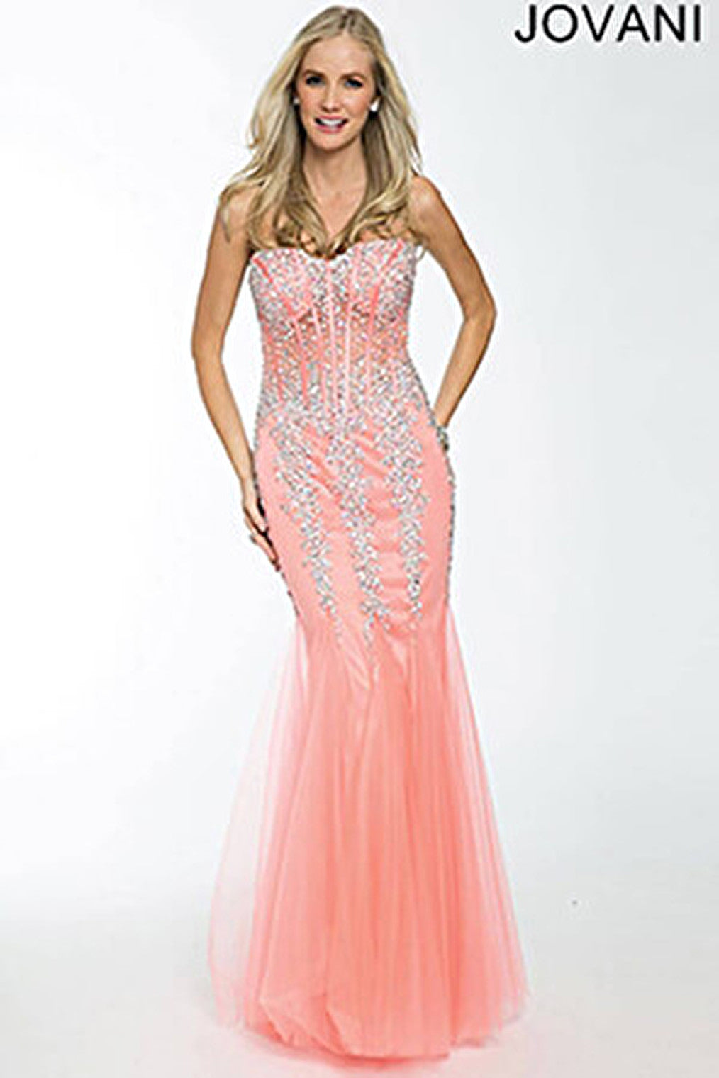 pink prom dress 5908