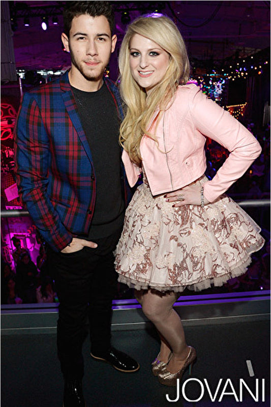 Meghan Trainor in Jovani 88259