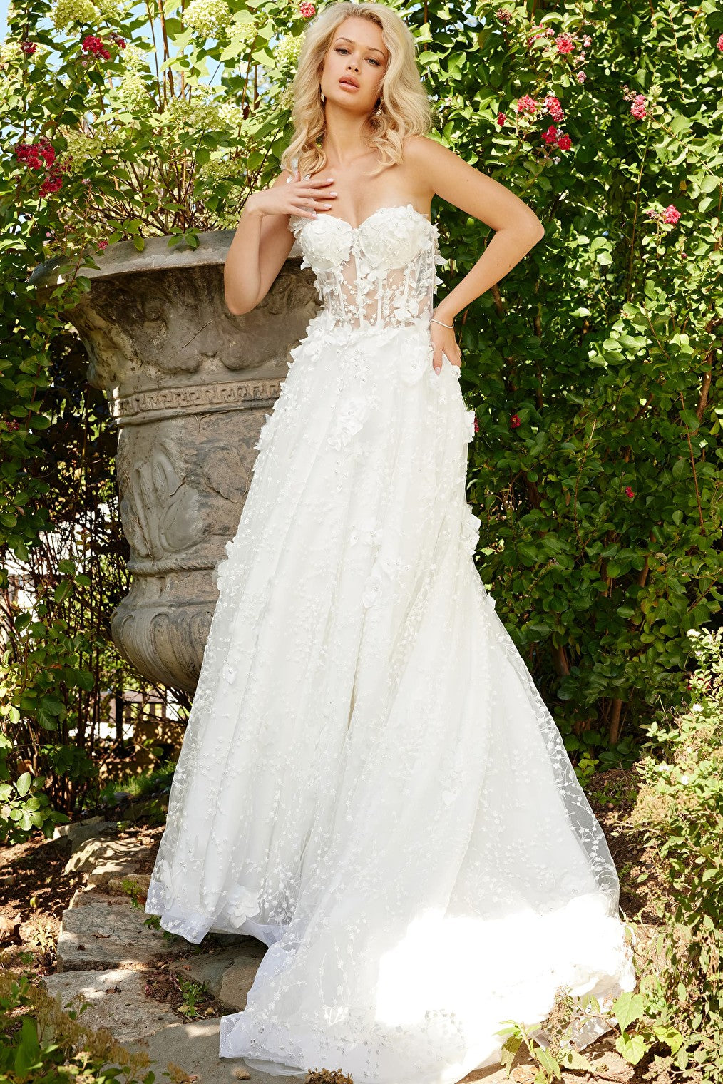 a line wedding dress JB23918