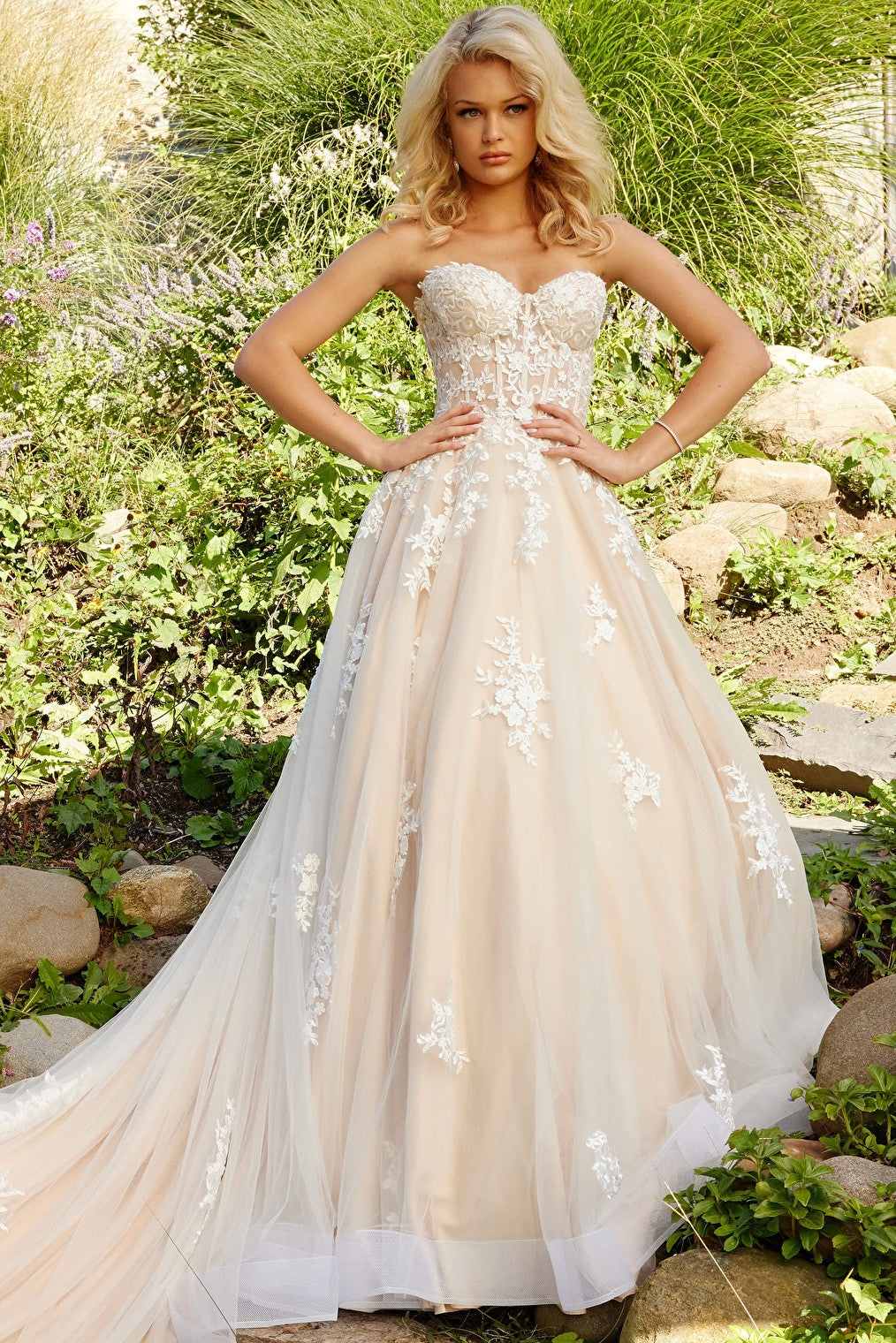 a line wedding dress JB24145