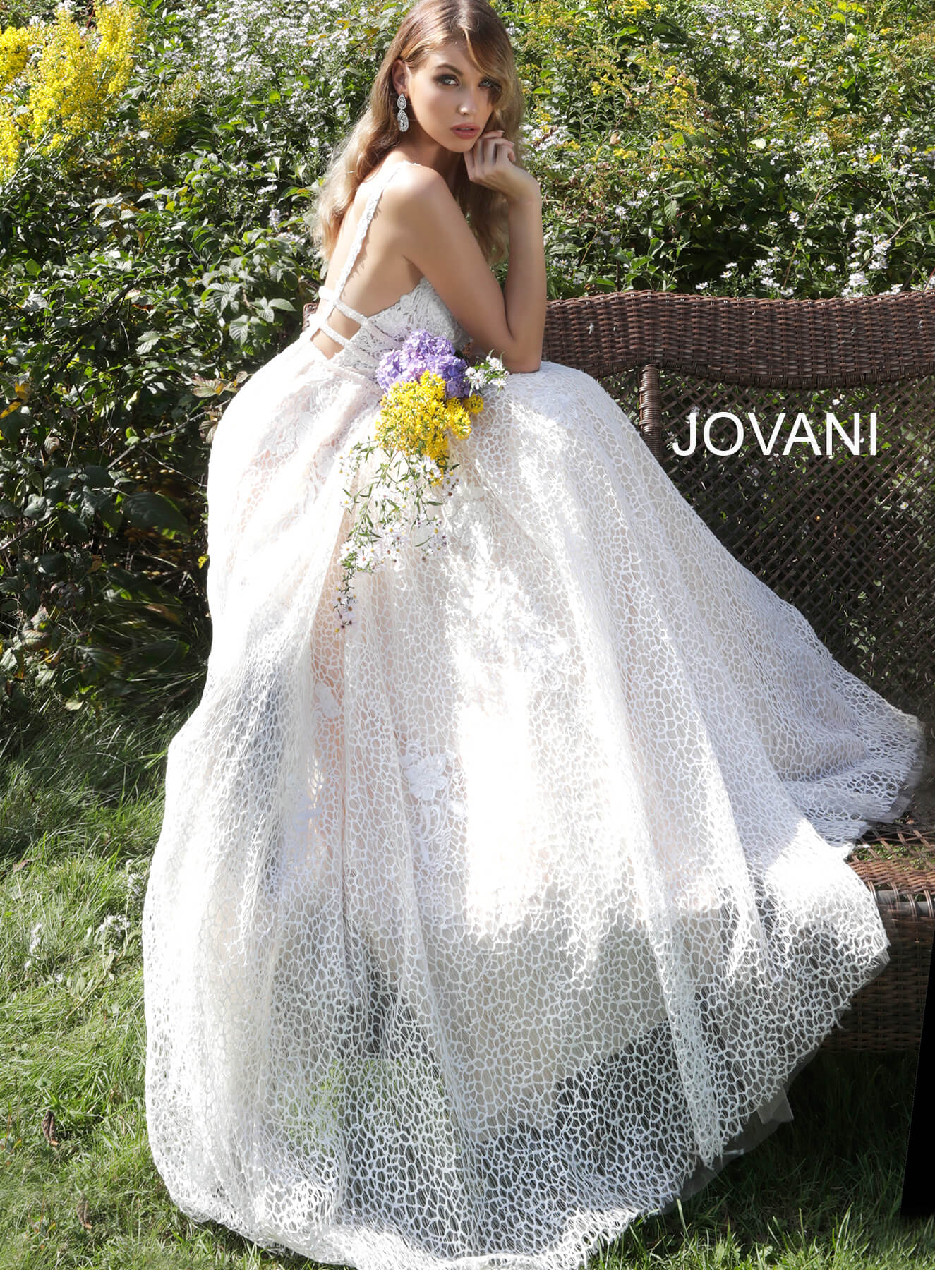floral wedding gown JB61340